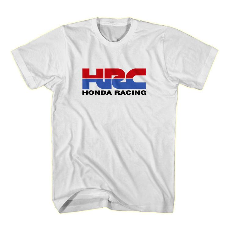 Hrc Honda Racing Motogp Pedrosa Marquez Team White T Shirt S 3xl