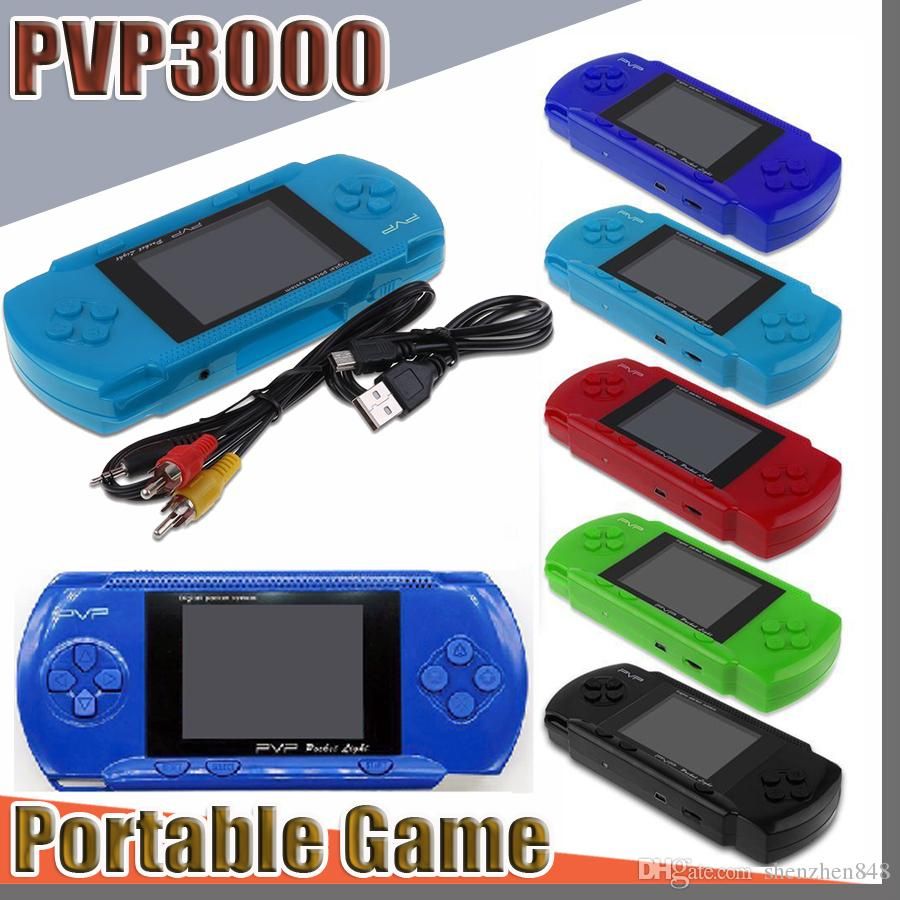 E Game Player PVP Station Light 3000 8 Bit 2.7 Inch LCD Screen PVP3000