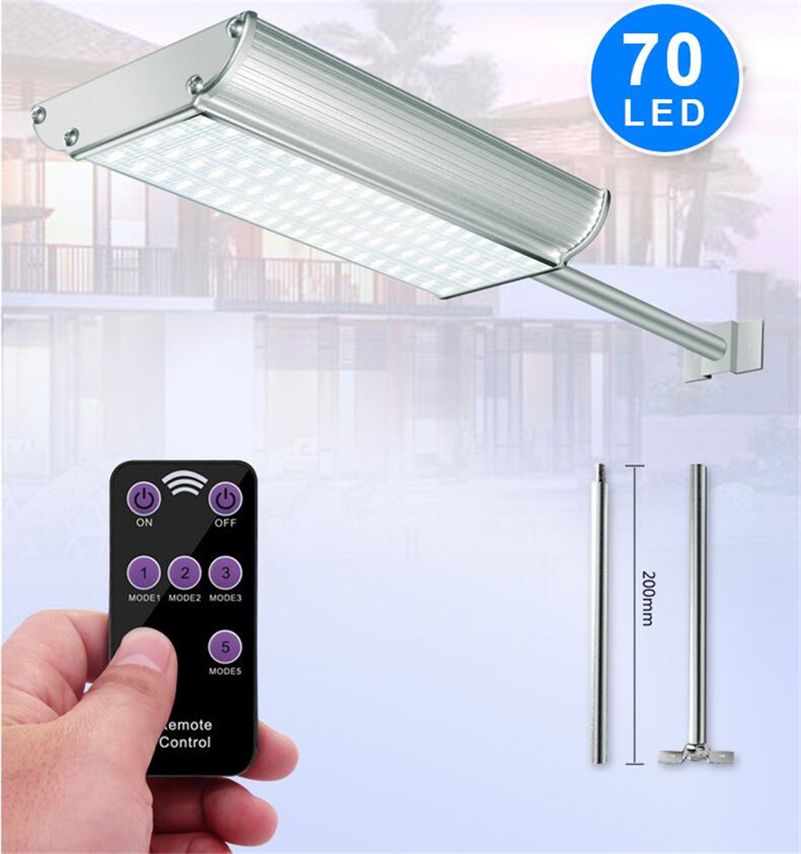 2019 5 Mode Solar Lights Outdoor Radar Motion Sensor And Remote 2019 5 Mode Solar Lights Outdoor Radar Motion Sensor And Remote Control 70led 1100lm Aluminum Shell Security Lighting For Porch Garage From Sunwaylighting