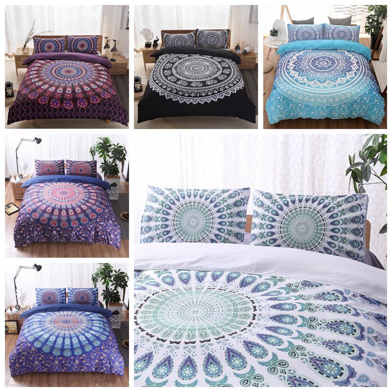 3d Bedding Sets Queen Size Bohemian Mandala Quilt Duvet 3d Bedding Sets Queen Size Bohemian Mandala Quilt Duvet Cover Set Sheet Pillow Gifts Cca9053 Skateboard Embroidered