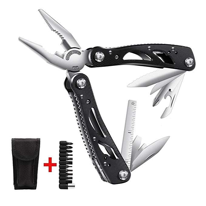 2019 Multitool Pocket Knife 24 In 1 Multipurpose Tool With Folding
