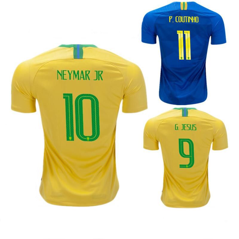 Neymar Brazil Blue Jersey - NIKE BRAZIL 2018 WOMEN'S HOME `NEYMAR`JERSEY - Soccer Plus / Neymar 