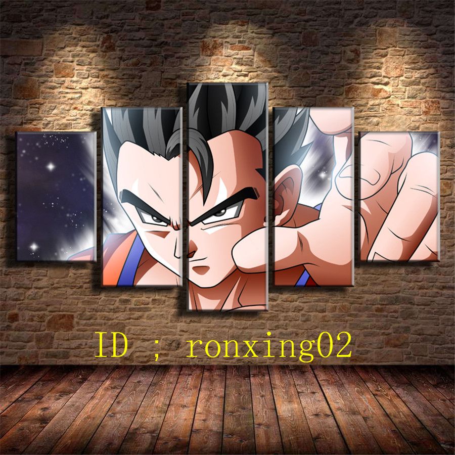 goten dragon ball super 6 home decor hd printed modern art painting