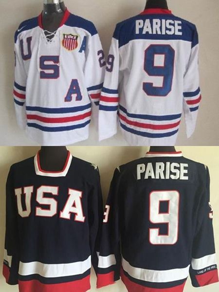 parise usa hockey jersey