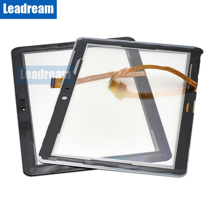 Сенсорный экран Digitizer стекло объектива с лентой для Samsung Galaxy Tablet 10.1 