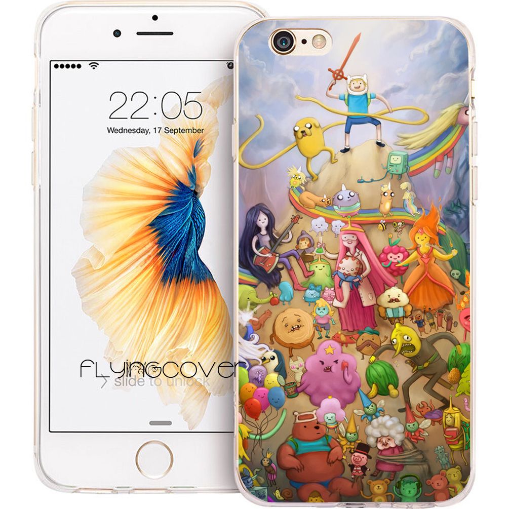 coque iphone 7 adventure time