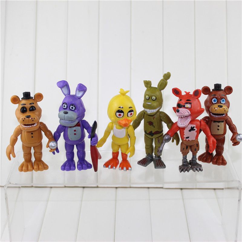 Compre / Set FNAF Five Nights En Freddys Funtime Baby Pizza World Ballora Foxy Freddy Oso Ennard Springtrap Figuras De Acción Juguetes A 13,85 € Del Roxijewelry | DHgate.Com