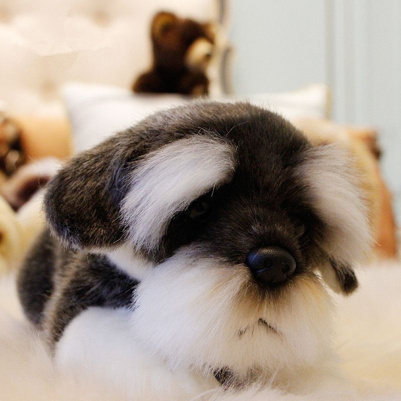 mini schnauzer plush