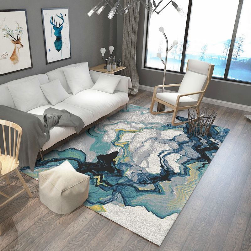 Cloakroom Decor Carpet Modern Art Carpets For Living Room Abstract Large Area Rugs Bedroom Coffee Table Home Floor Mat R
