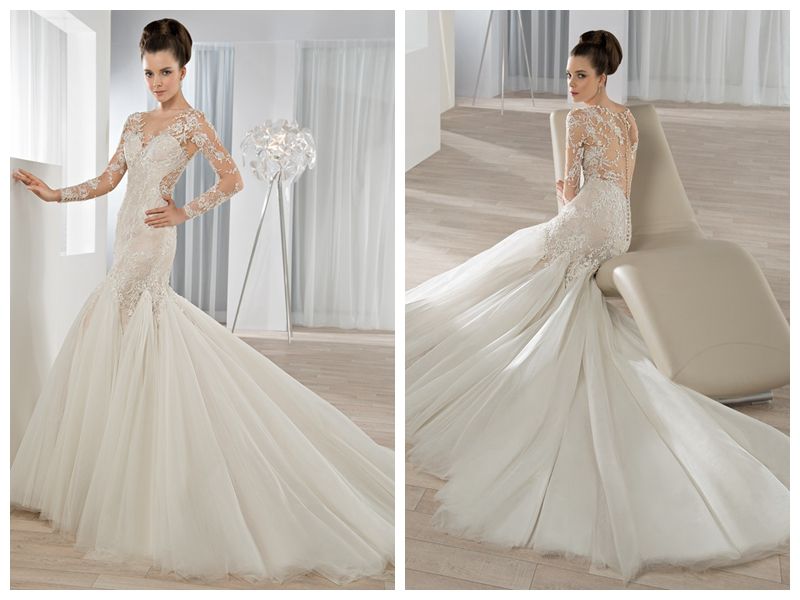 compre 2018 vestidos de novia robe de mariée demetrios 638 mermaid