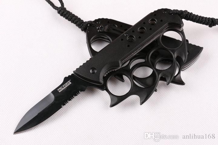 Cold Steel 219 Knuckle Duster Pocket Knife Folding Blade