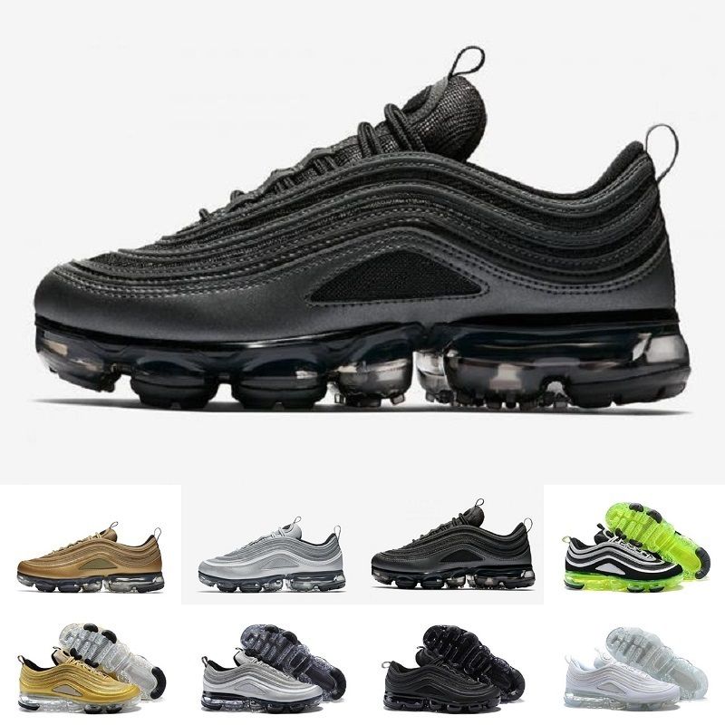 Nike Air Max Zapatillas de running baratas para hombre mujer Plata Japan Oro Bullet Triple Blanco Negro Zapatillas de deporte 97 para hombres Zapatos Nike Air Max Zapatillas de running baratas para hombre mujer Plata Japan Oro Bullet Triple Blanco Negro Zapatillas de deporte 97 para hombres Zapatos