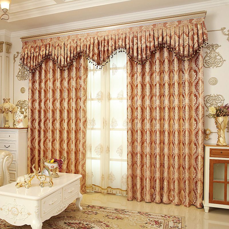 2019 romantic royal luxury window curtains bedroom living room