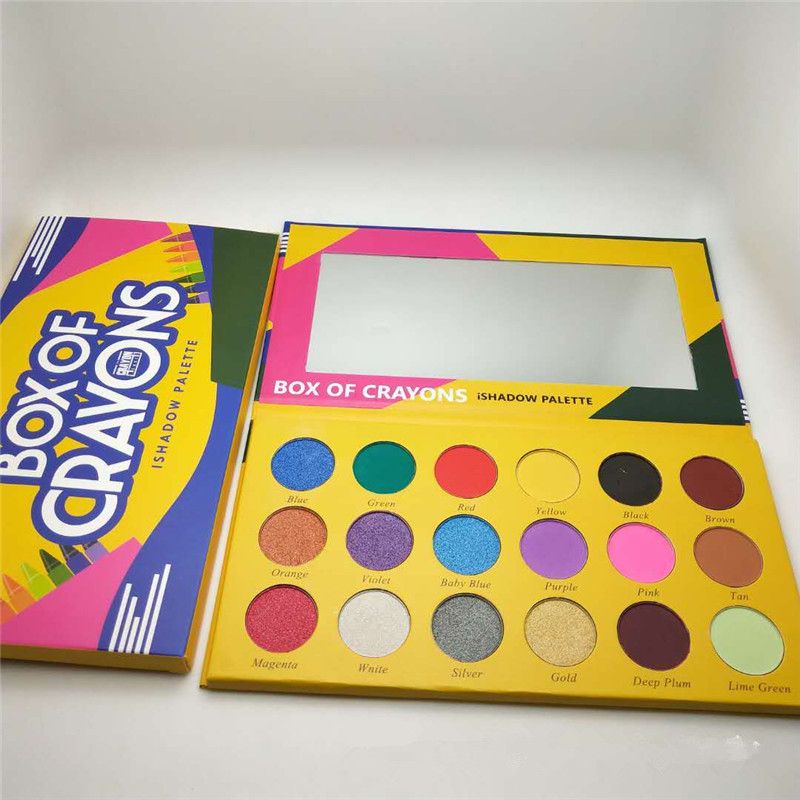 alette 18 Colors Cosmetics Yellow iSHADOW