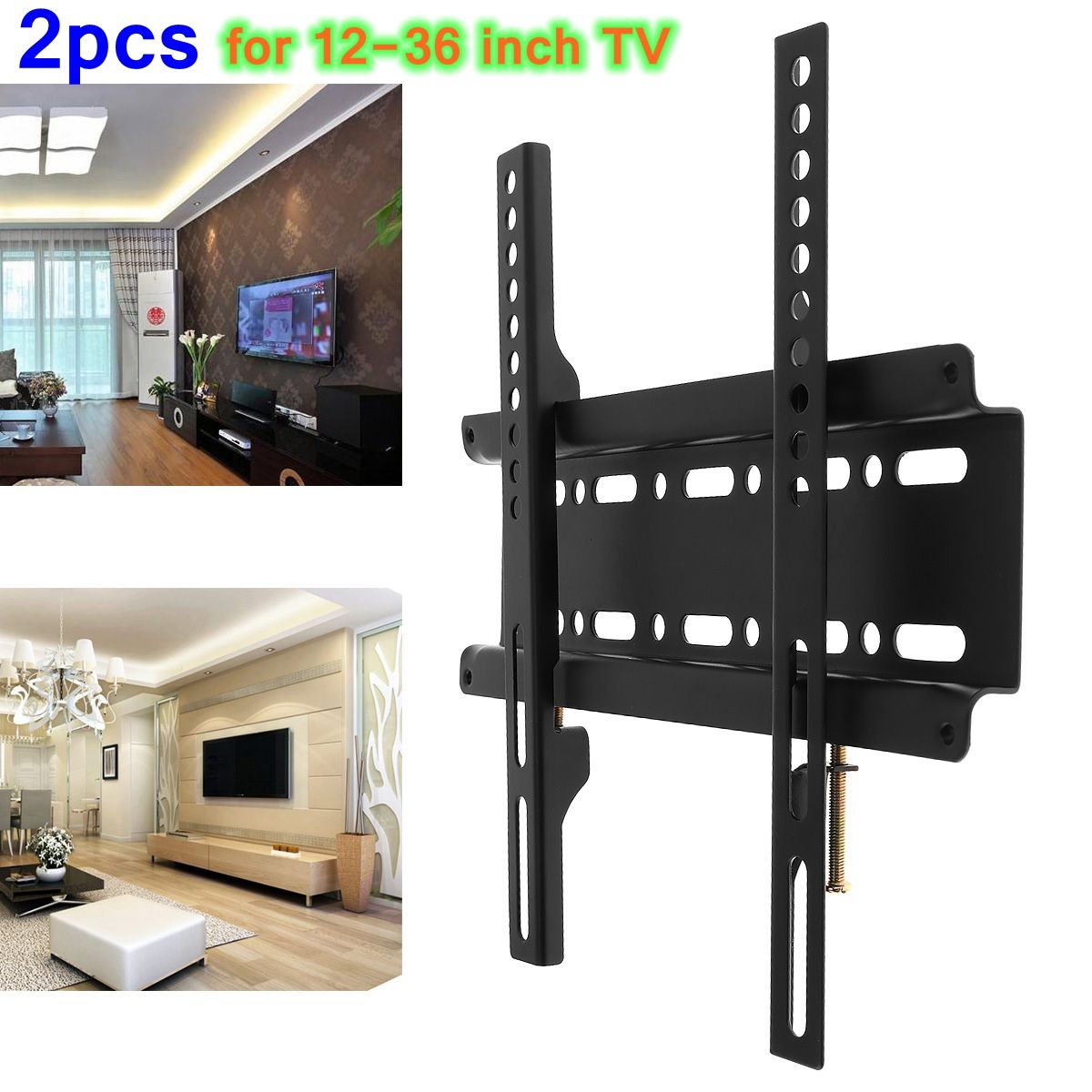 Universal Tv Wall Mount Bracket Fixed Flat Panel Frame For 12 37 Universal Tv Wall Mount Bracket Fixed Flat Panel Frame For 12 37 Inch Lcd Led Monitor Hmp 60c Corporate Av Audio Visual Company From Lovece