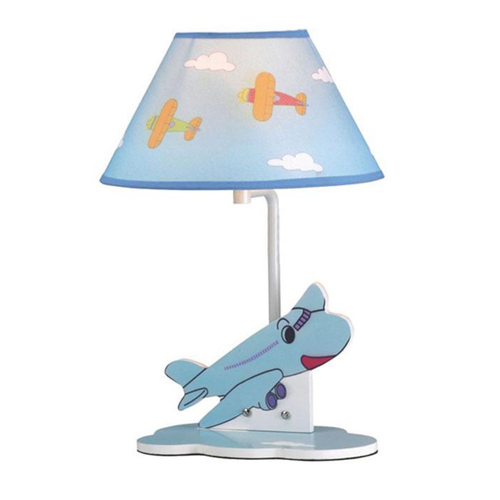 2018 Oovov Child Cartoon Blue Airplane Desk Lamps Creative Boy Girl 2018 Oovov Child Cartoon Blue Airplane Desk Lamps Creative Boy Girl Room Lamp Baby Table Light From 80 41 Dhgate Com