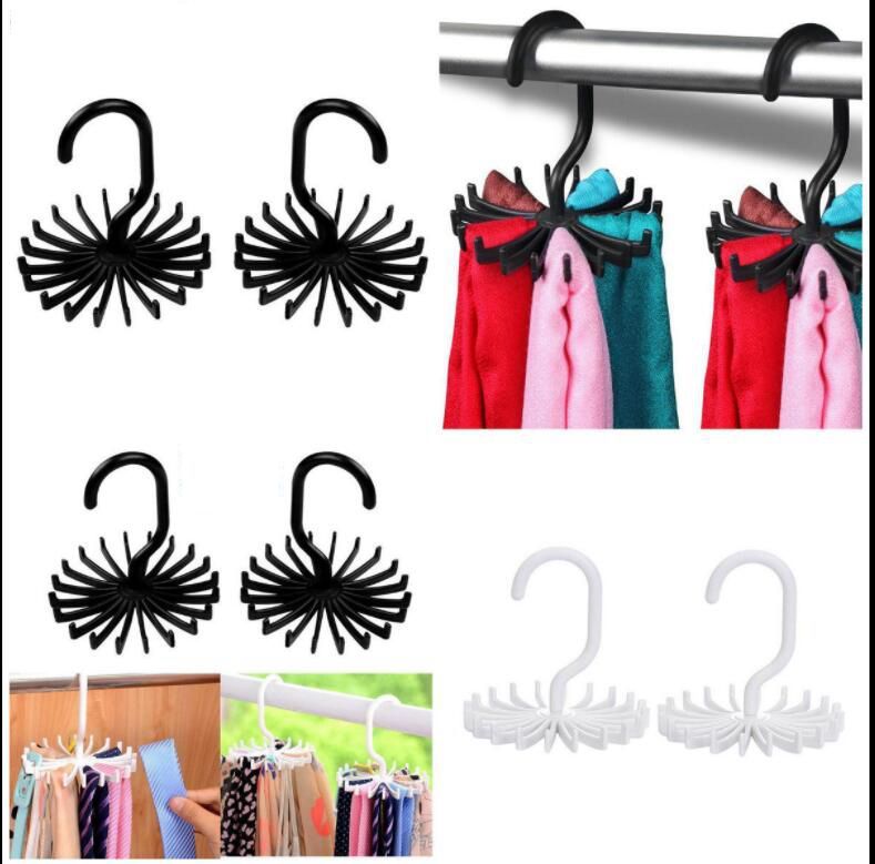 Best Tie Rack Hanger Belt Holder Hook Closet Organizer Storage Best Tie Rack Hanger Belt Holder Hook Closet Organizer Storage Rotating 20 Hooks Organization Hangers Racks Kka4487 Under 0 58 Dhgate Com