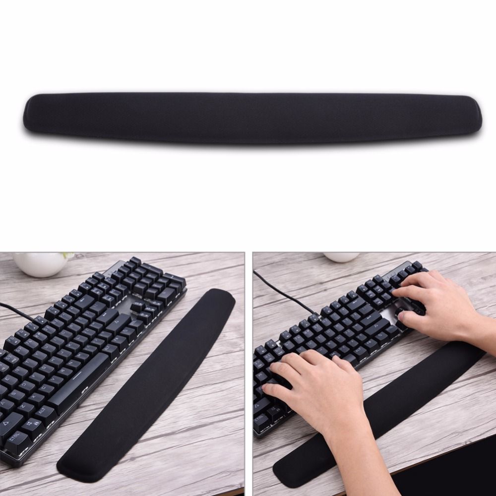 Silicone Keyboard Wrist Rest Pad Ergonomic Support Comfort Gel Wrist Rest Pad For Comuter PC