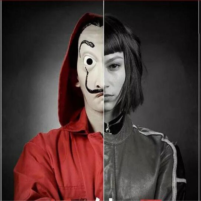 Grosshandel 2018 Neue Heisse Verkauf La Casa De Papel Gesichtsmaske Salvador Dali Cosplay Film Maske Realistische Party Maske Halloween Party Cosplay Von Gmon1987 6 68 Auf De Dhgate Com Dhgate