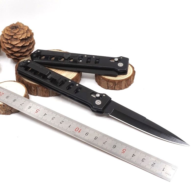 Steel Ball Knife Folding Pocket Survival Knife Aviation Aluminum Handle