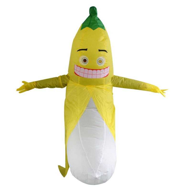 Funny Banana Inflatable Costume Halloween Fancy Dress Cosplay Fruit