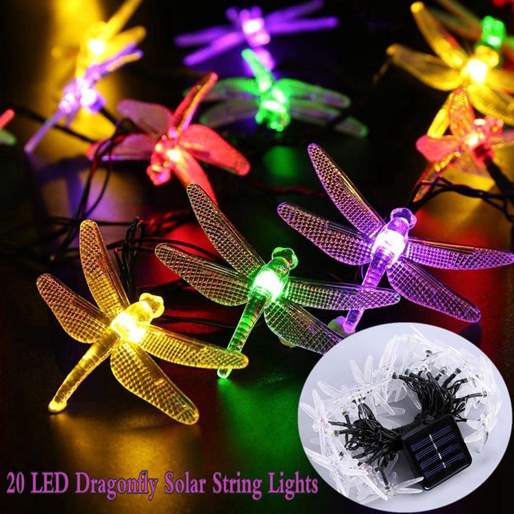 20 Led Solar String Fairy Lights Dragonfly Multi Color Outdoor 20 Led Solar String Fairy Lights Dragonfly Multi Color Outdoor Garden Lighting Industrial Heart From Euroleague 6 04 Dhgate