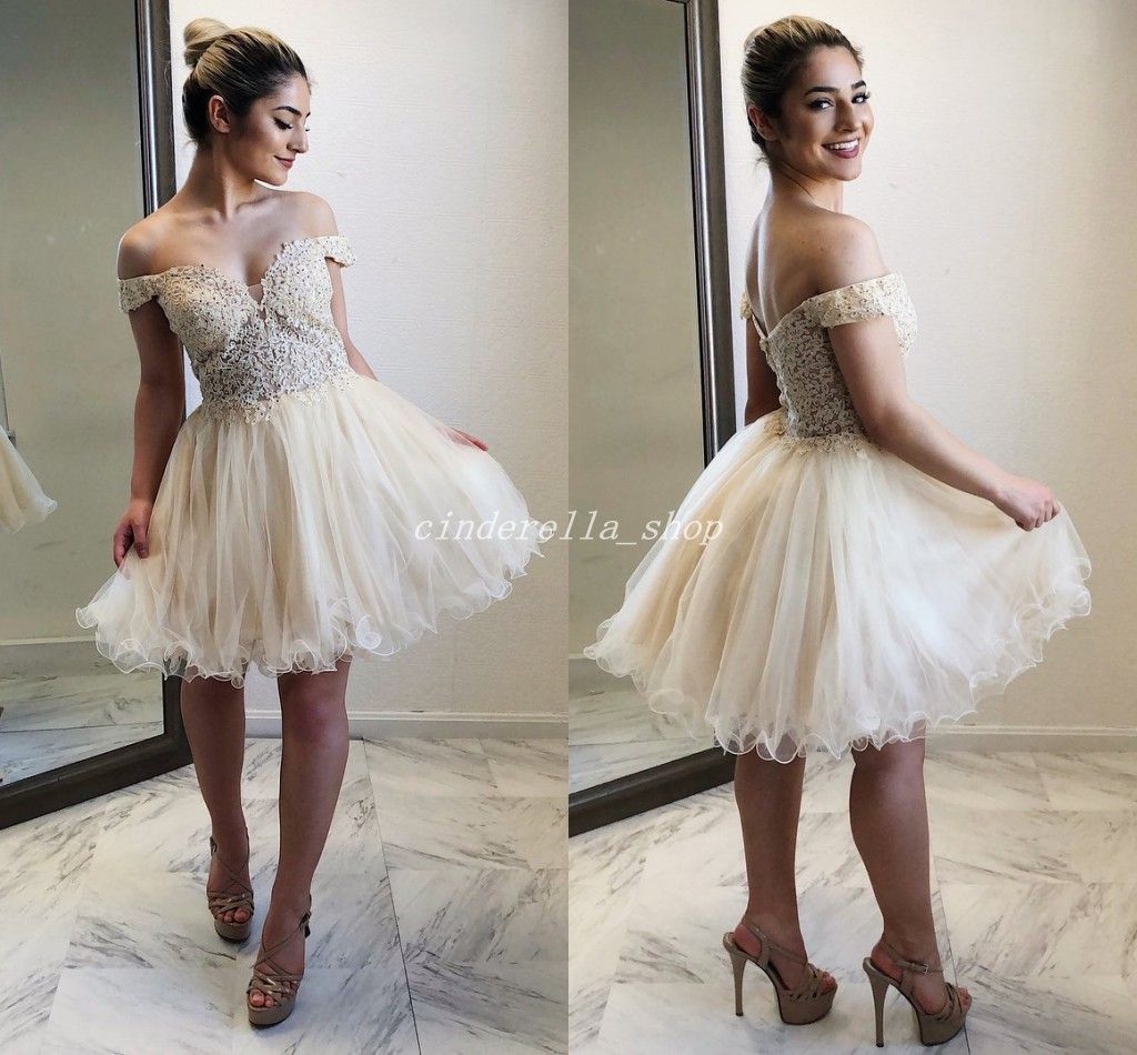 Champagne Short Dress Shop