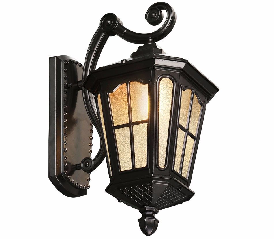 Best Antique Rustic Iron Waterproof Outdoor Wall Lamp Vintage Best Antique Rustic Iron Waterproof Outdoor Wall Lamp Vintage Kerosene Lantern Light Rusty Matte Black Corridor Hallway Under 103 33 Dhgate