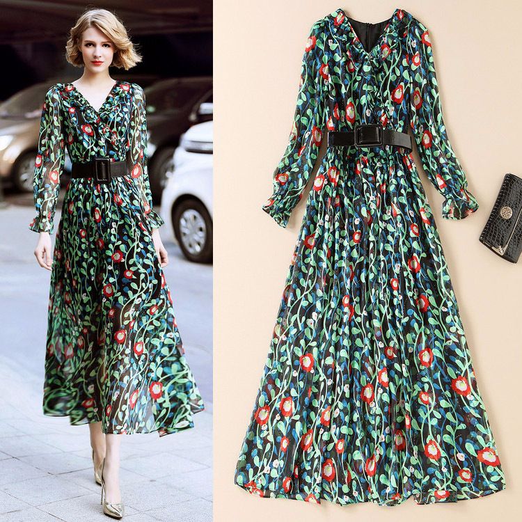 Grass Green Dresses 2018