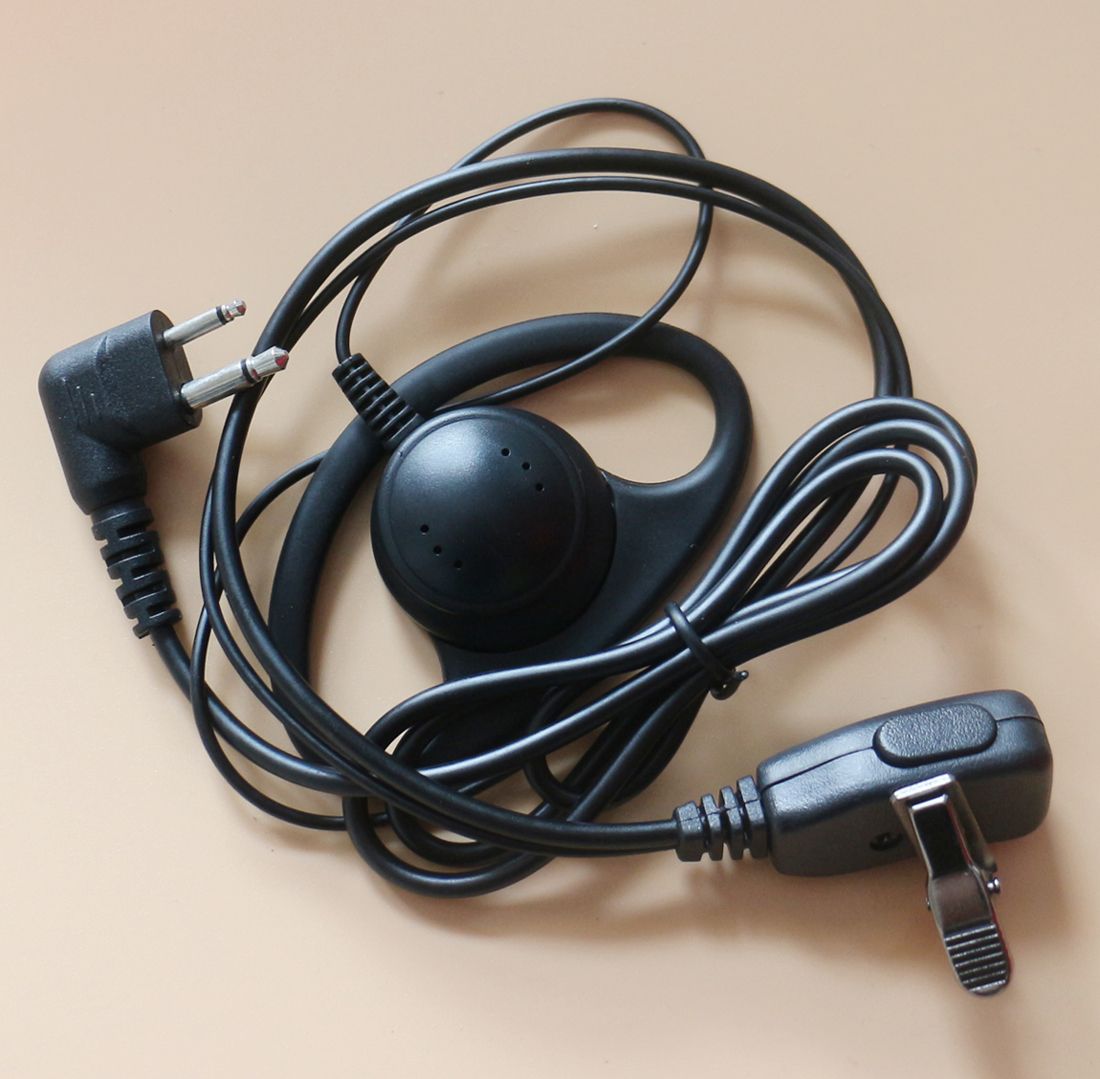 1-wire Surveillance Earpiece For Motorola CP88 CP110 CP150 CP180 GP88 Portable
