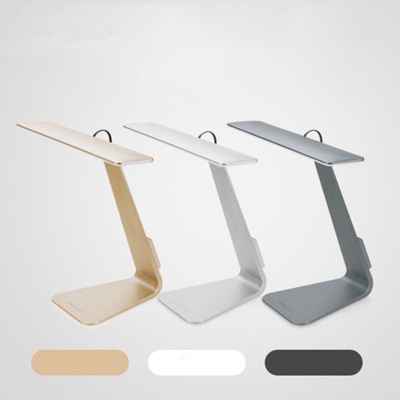 Fold Desk Lamp Ultrathin Mac Style 3 Mode Dimming Touch Switch Reading Light Eye Protection Soft Night Q0654