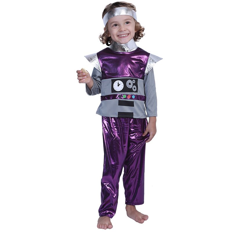 retro robot costume