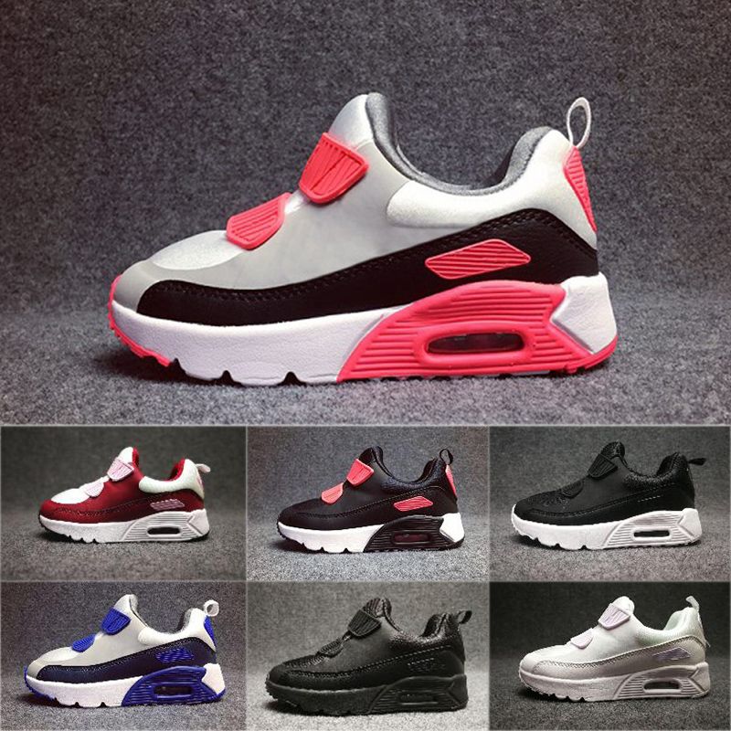 cheapest blanco nike air max niños 4e304 73910 70fc venta caliente nike air max 90 niños blancas negro sole