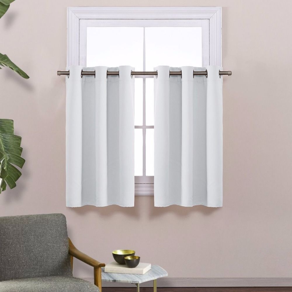 2019 Nicetown Energy Smart Thermal Insulated Blackout Grommet 2019 Nicetown Energy Smart Thermal Insulated Blackout Grommet Curtain Panel For Kitchen Half Window Tier Valance From Industrial 37 83 Dhgate Com