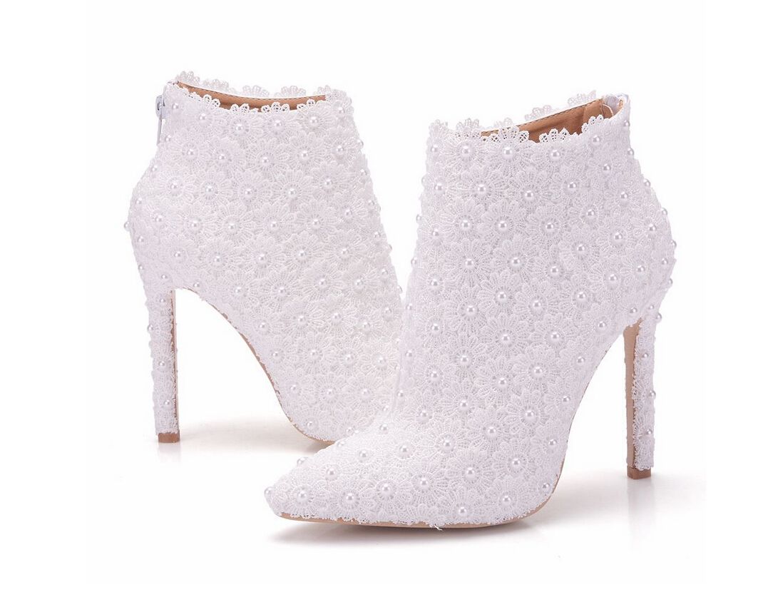 white prom shoes