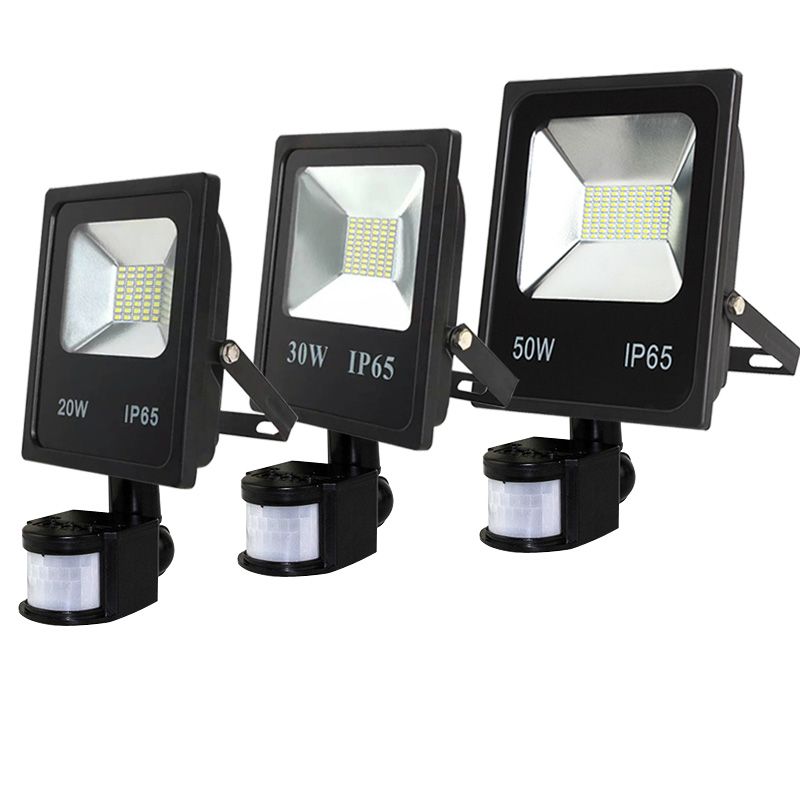 Outdoor Flood Light Led 10w20w30w50w 110v 220v Floodlight With Outdoor Flood Light Led 10w20w30w50w 110v 220v Floodlight With Pir Motion Sensor Detective Spot Lamp Garden Lighting 50w
