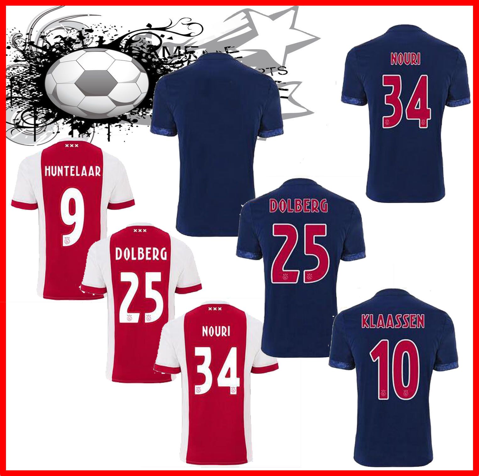 abbigliamento calcio AJAX personalizzata abbigliamento calcio AJAX personalizzata
