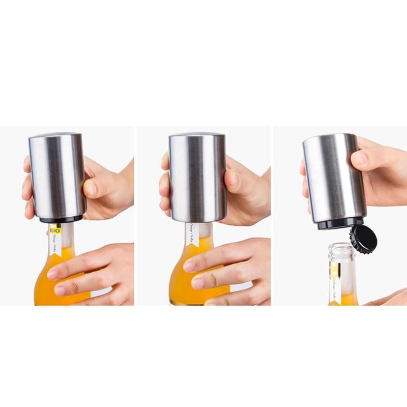 Beer Bottle Openers Automatic Bottles Openers Beer Stainless Steel