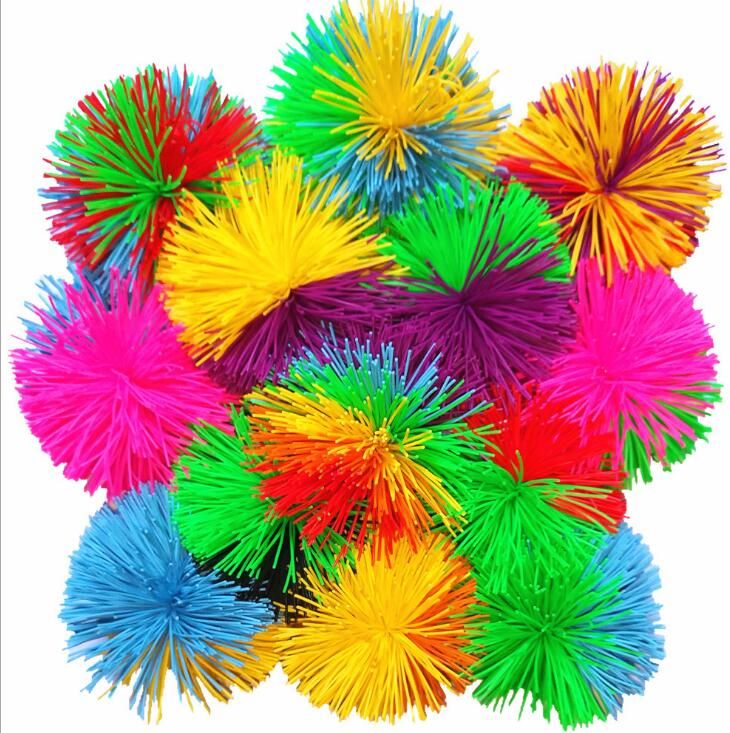 8cm Fidget Sensory Koosh Ball Boy Girls Funny Monkey Throwing Ball