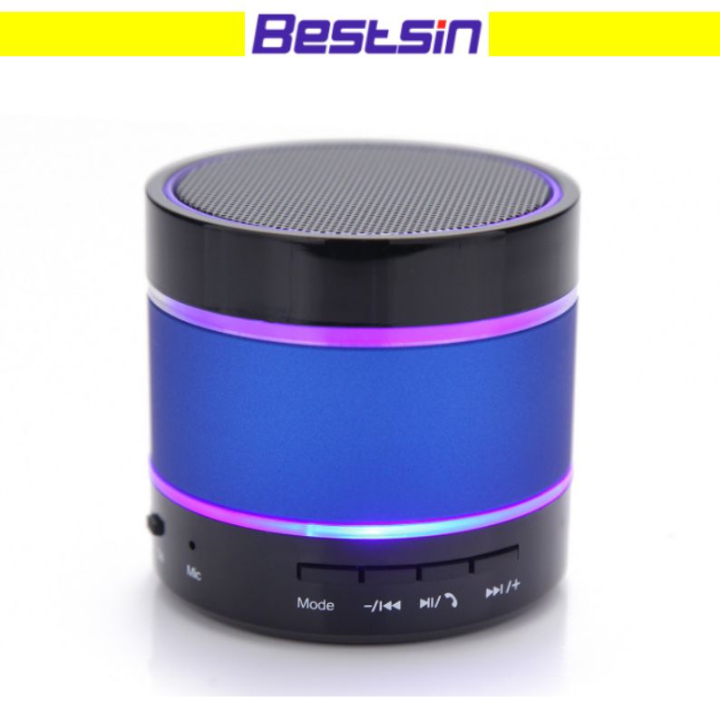 Bestsin Mini Portable Player Wireless Bluetooth Speaker Hi Fi Bestsin Mini Portable Player Wireless Bluetooth Speaker Hi Fi With Led Light Ring Super Bass Support Tf Card Free Dhl Wall Mounted Speakers