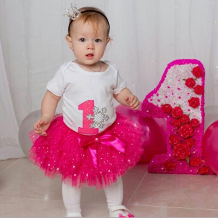 2019 New Born 1st Birthday Outfits Baby Baptism Clothes Party Wear