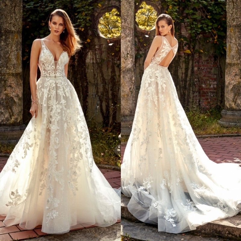 compre 2019 nuevo diseño víspera de milady vestidos de novia con