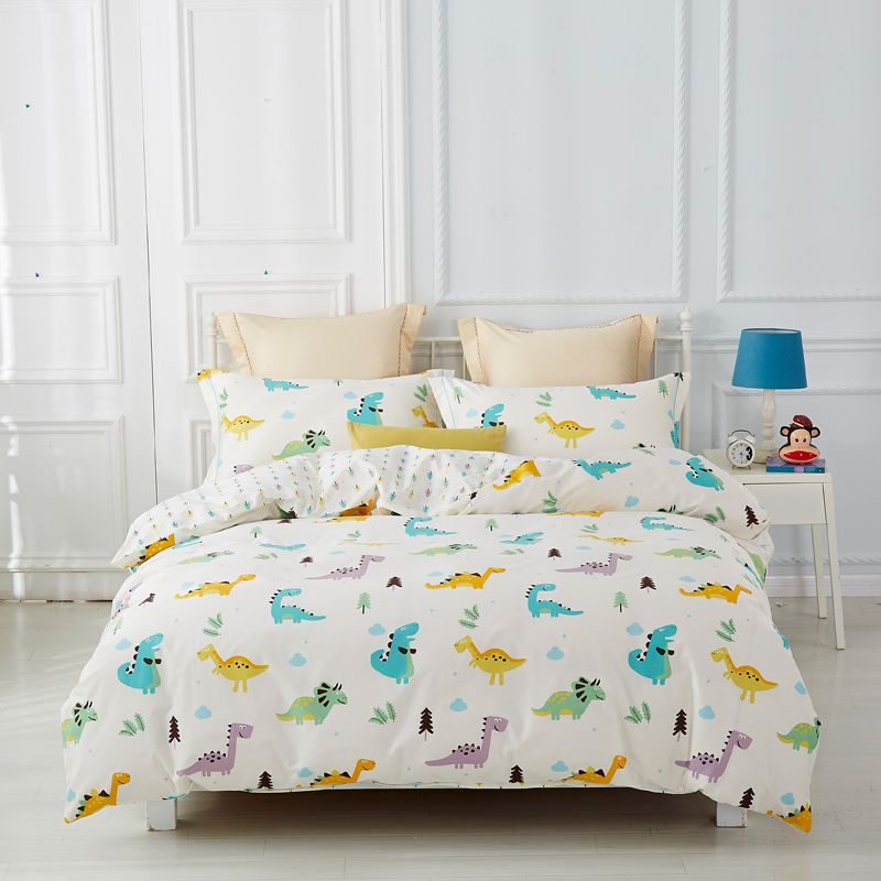 100 Cotton Twin Queen King Size Cute Bedding Set For Children Kids 100 Cotton Twin Queen King Size Cute Bedding Set For Children Kids Bed Sheet Single Double Soft Duvet Cover Bedspread Sets Quilt