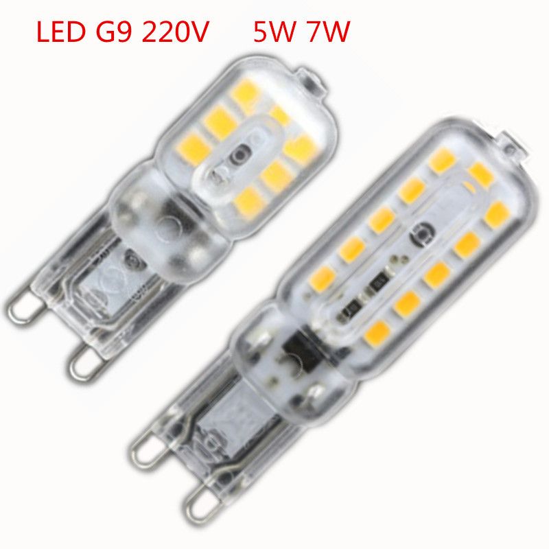 20x New Mini Led G9 5w 7w 220v Lamp Bulb Smd 2835 Light 20x New Mini Led G9 5w 7w 220v Lamp Bulb Smd 2835 Light Spotlight Candle Replace 30w Halogen Bulbs For Cars