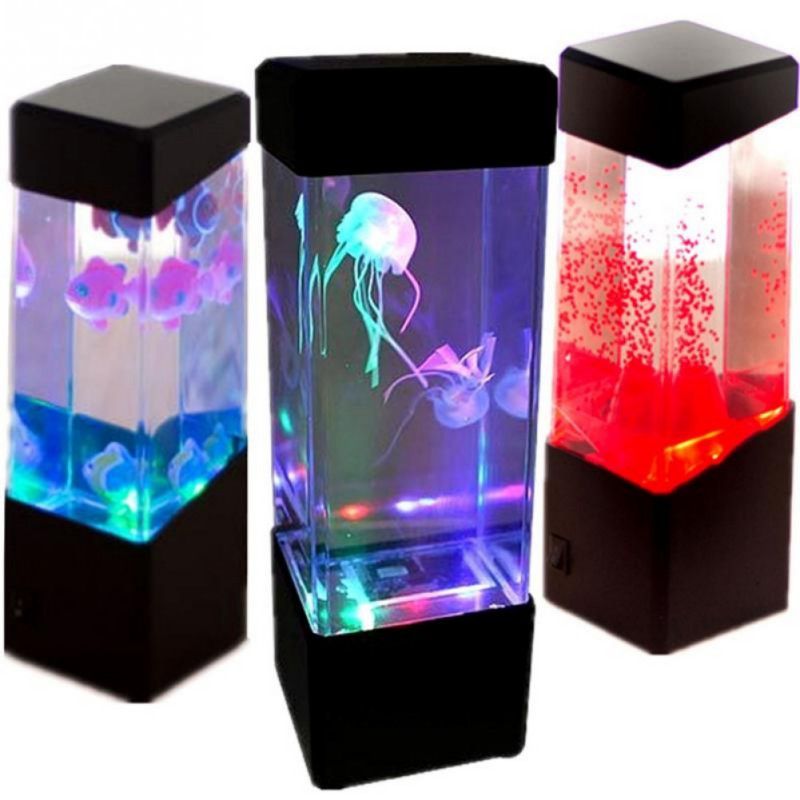 2019 Bedside Table Motion Lamp Jellyfish Aquarium Led Tank Desk 2019 Bedside Table Motion Lamp Jellyfish Aquarium Led Tank Desk Night Light For From Jinyucao 33 53 Dhgate Com