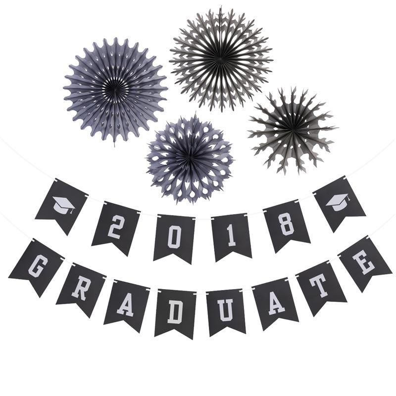 2018 2m 2018 gradate banners graduation bunting banners photo props