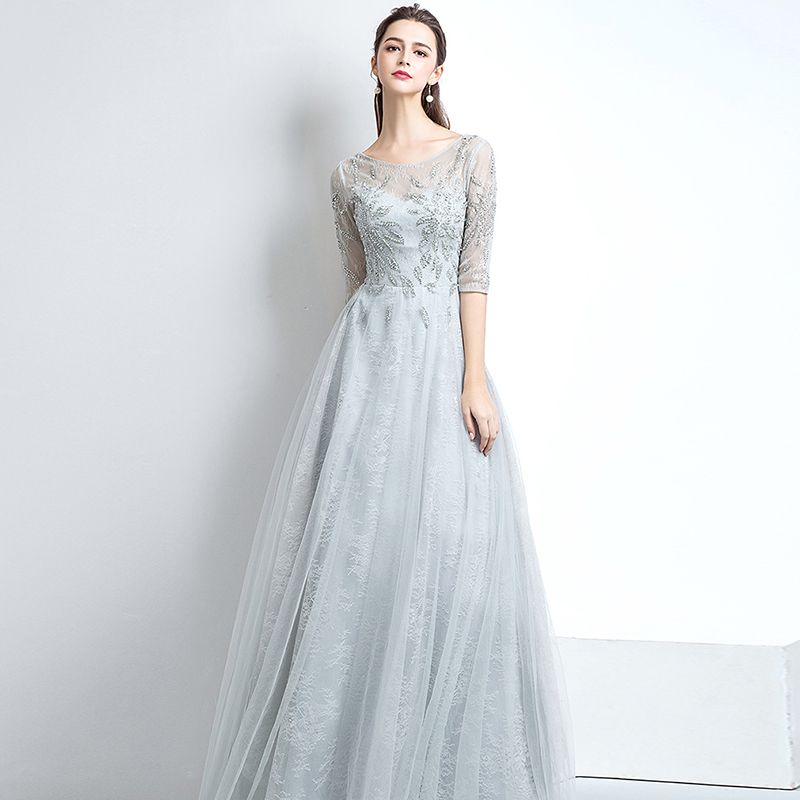 Silver Evening Dresses