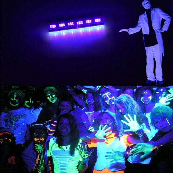 High Power 6ledx3w Led Bar Black Light Uv Purple Wall Washer High Power 6ledx3w Led Bar Black Light Uv Purple Wall Washer Lamp Landscape Wash Lights For Outdoor Indoor Decoration Fairy String