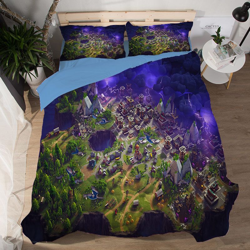 3d Comforter Bedding Sets Fortnite Duvet Covers Home Textiles 3d Comforter Bedding Sets Fortnite Duvet Covers Home Textiles Polyester Printing Cartoon Pattern Twin Full Queen King Size White Cover