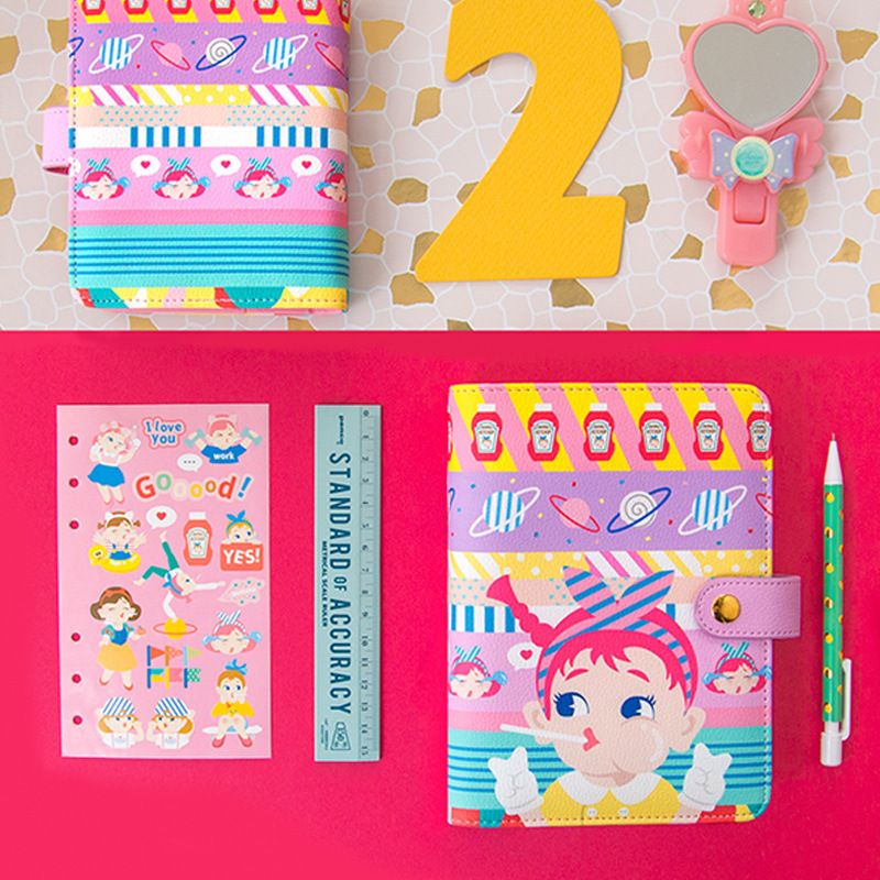 a6 a7 kawaii stationary agenda notebook planner student planner online agenda for students